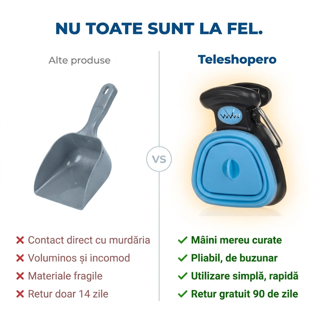 Dispozitor Pliabil Igienă Canină