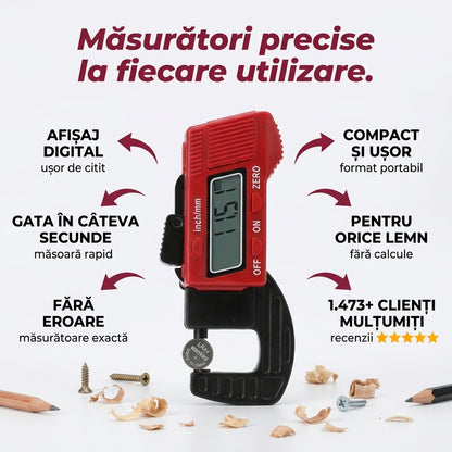 Micrometru Digital Grosime Lemn