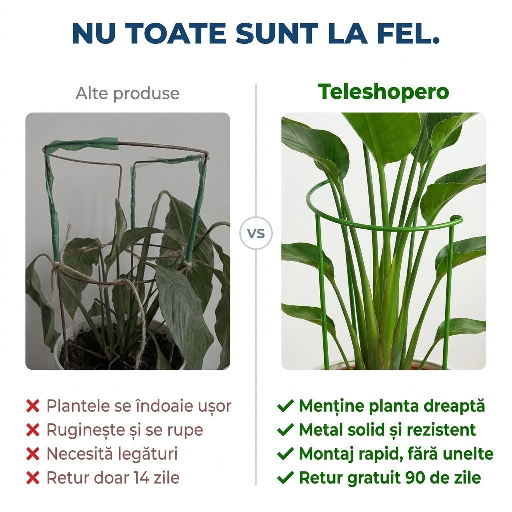 Suport Metalic Plante Înalt
