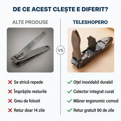 Clește Unghii cu Colector
