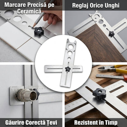Locator Găuri Ceramică Portabil