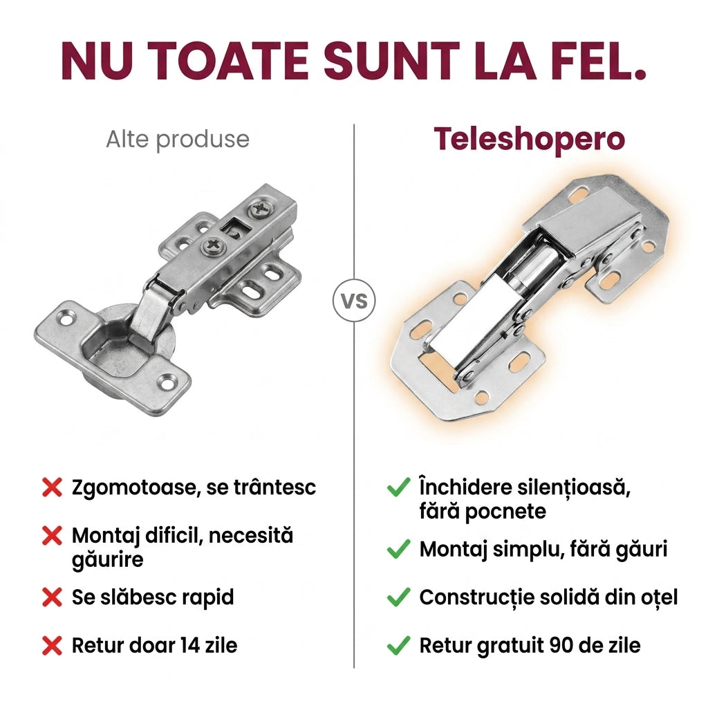 Balamale Hidraulice Silențioase Mobilier