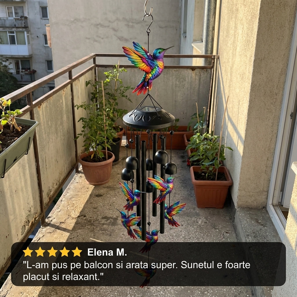 Clopoțel de vânt păsări