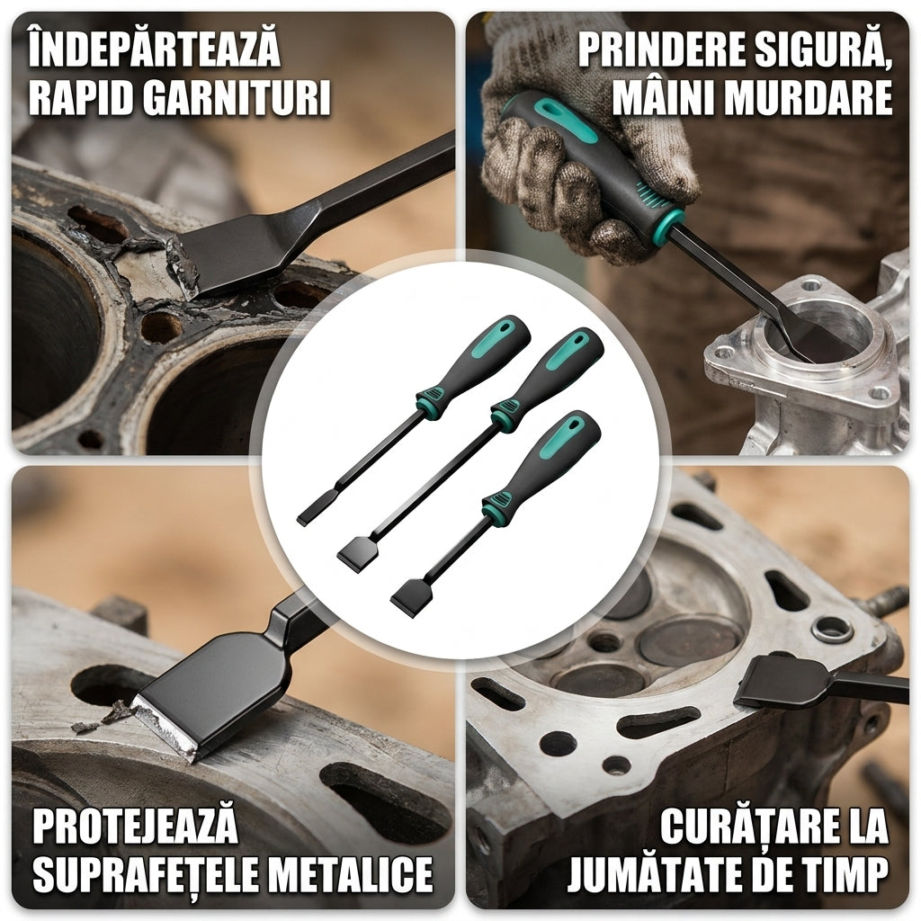 Șpaclu Curățare Motor