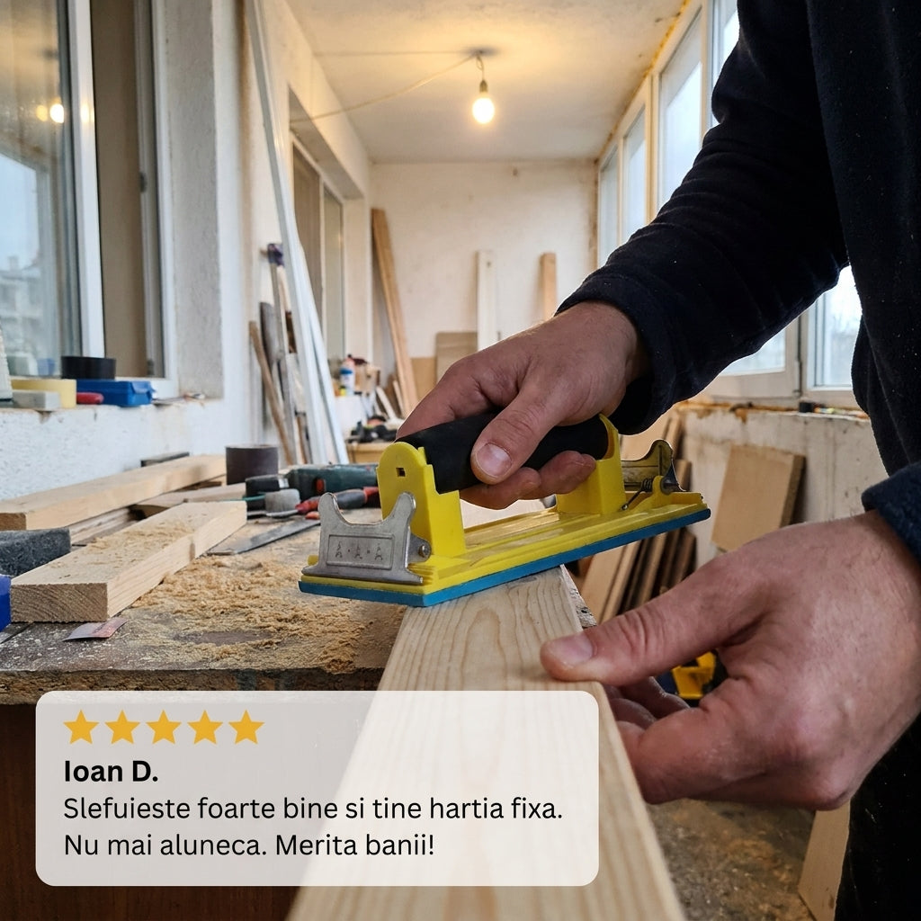 Suport Șlefuire Manuală Hârtie