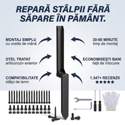Kit Reparare Stâlpi Gard