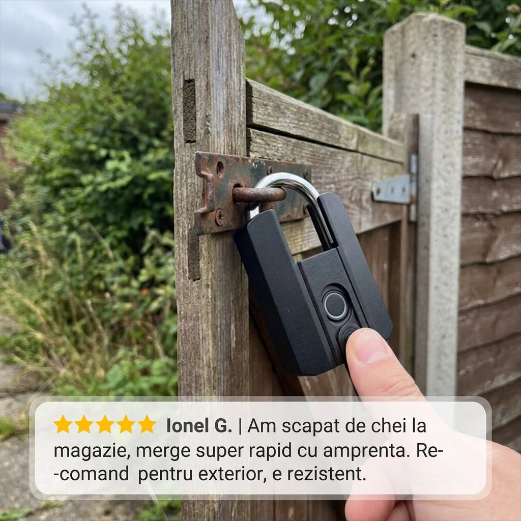 Lacăt Inteligent cu Amprentă