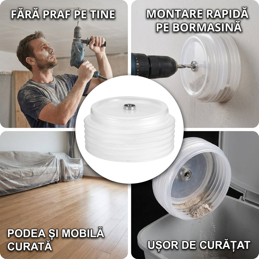 Colector Praf Găurire Tavan