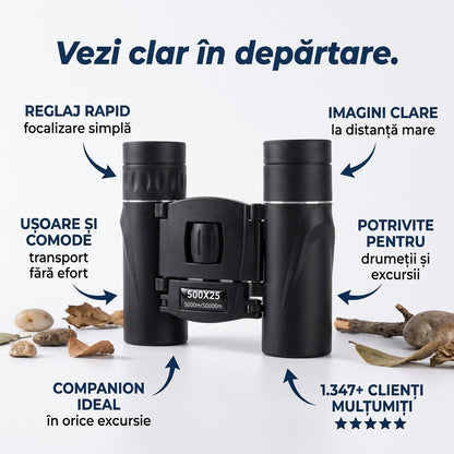 Binoclu Puternic de Călătorie