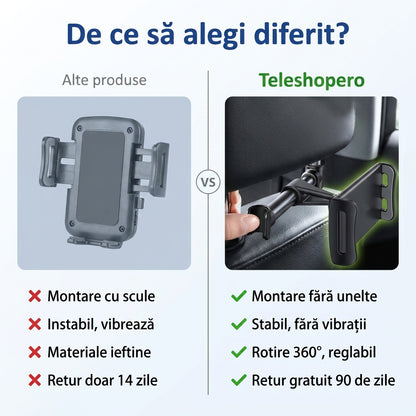 Suport Tabletă Auto Tetieră