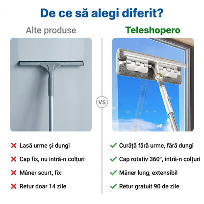 Mop Geam Extensibil