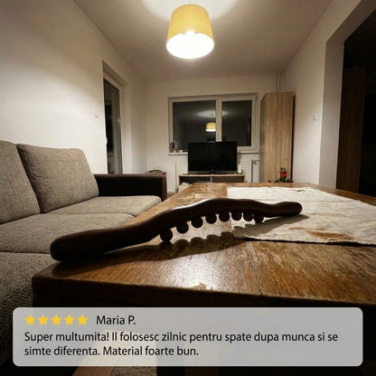 Baston Masaj Guasha Lemn