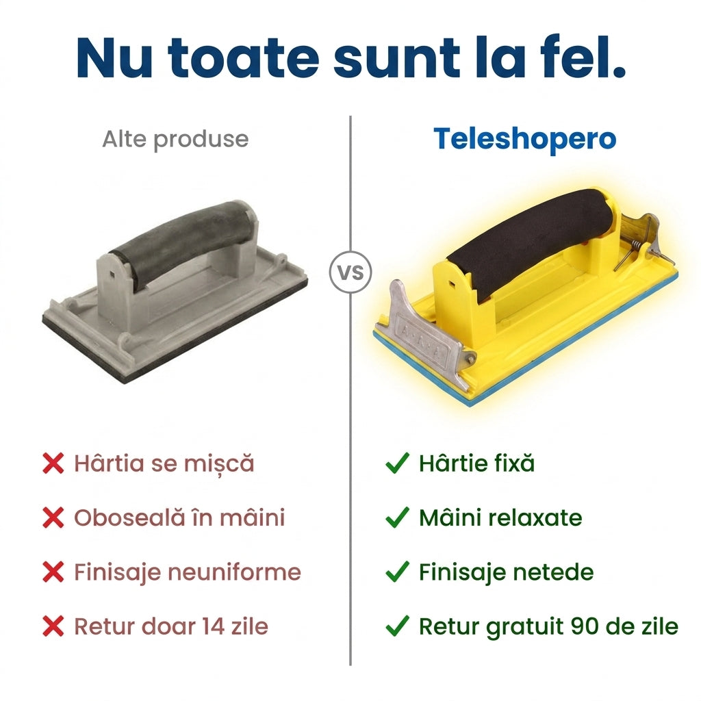 Suport Șlefuire Manuală Hârtie