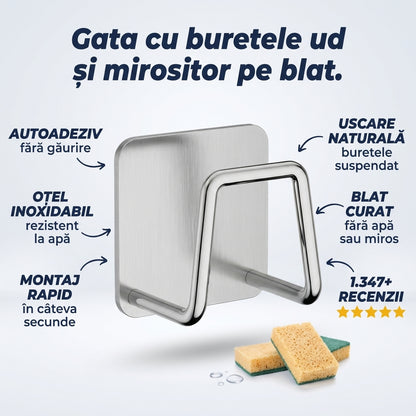 Suport Autoadeziv Burete Bucătărie