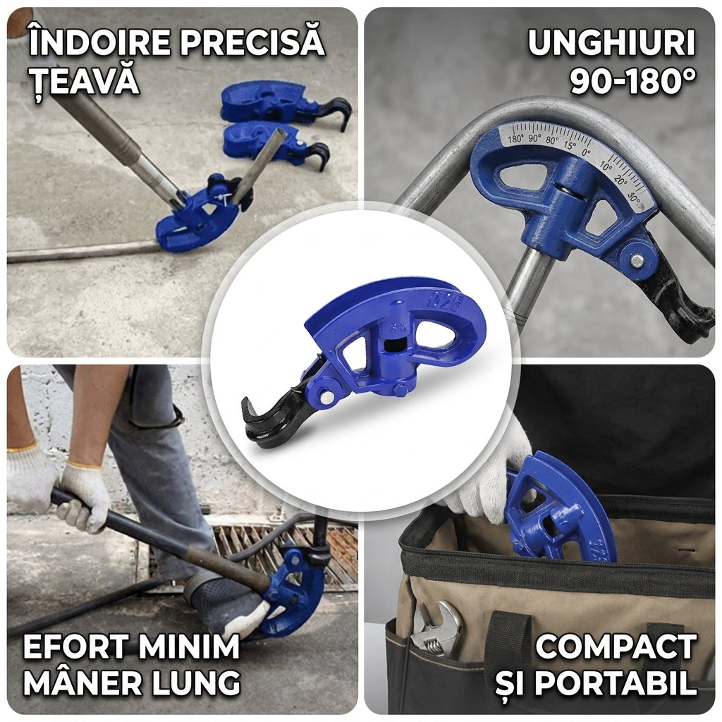 Îndoitor Manual Țevi