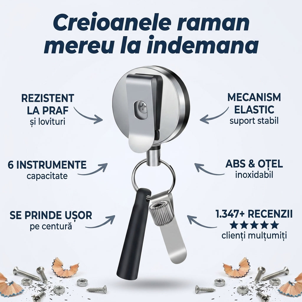 Suport Retractabil Creioane Profesional