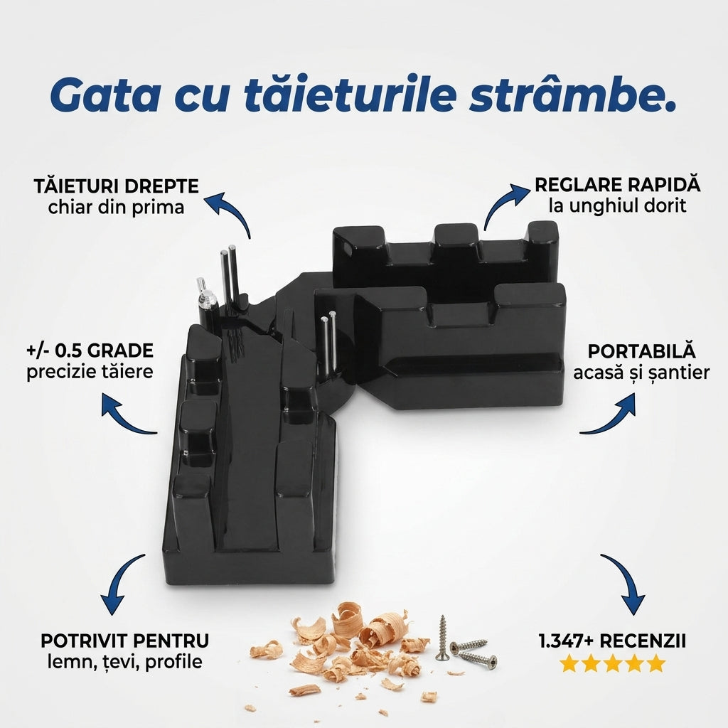 Riglă Tăieri Precise Mitre