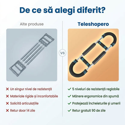 Bară Reglabilă pentru Brațe