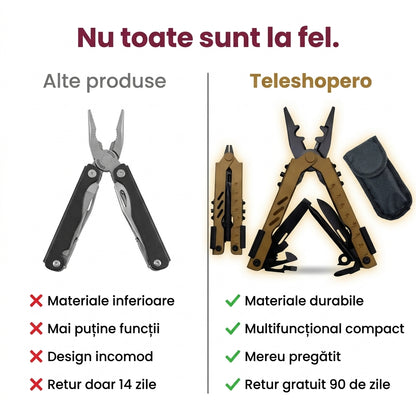 Unealtă Multifuncțională de Camping
