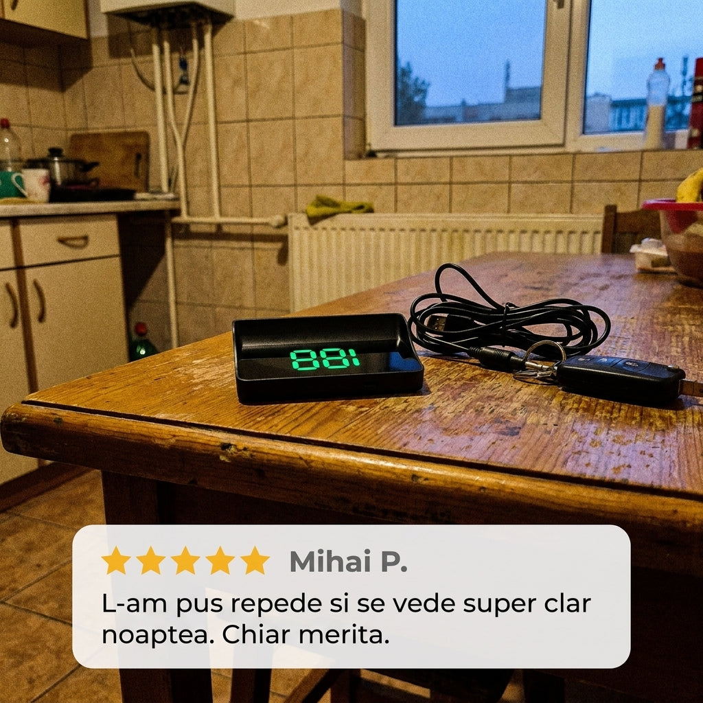 HUD Afișaj Auto Parbriz