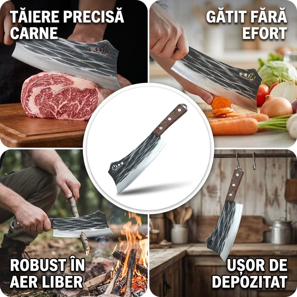 Cuțit Multifuncțional Forjat Bucătărie