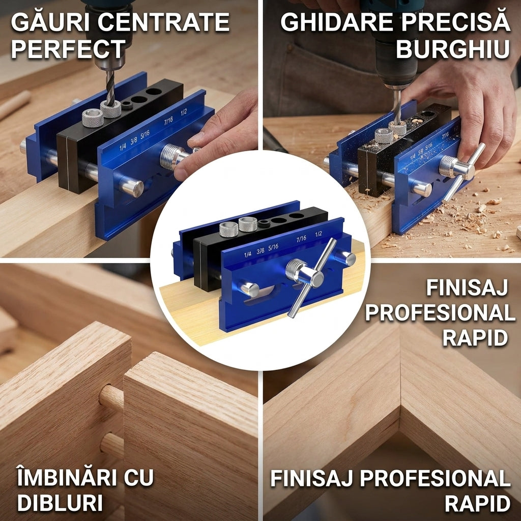 Trusă Jig Centrare Lemn