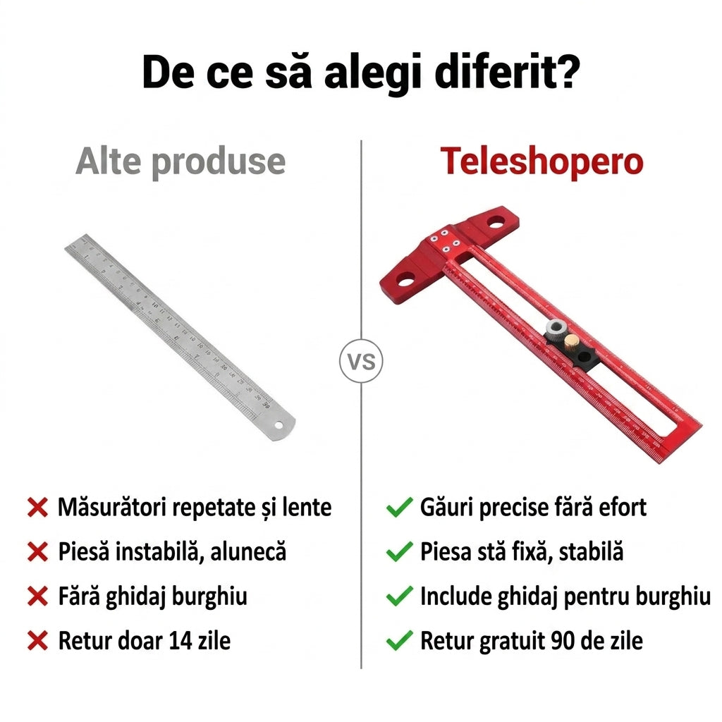 Riglă Găurire și Marcare