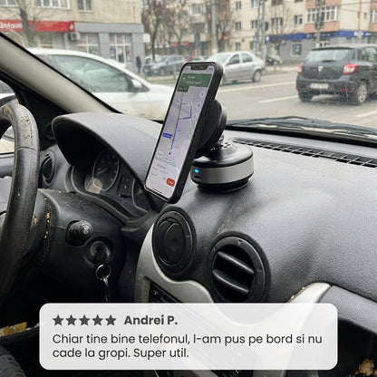 Suport Magnetic cu Vacuum pentru Telefon