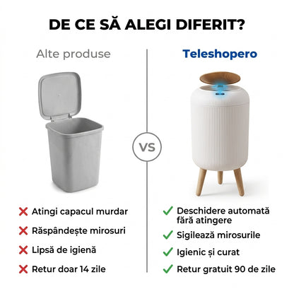 Coș Gunoi cu Senzor