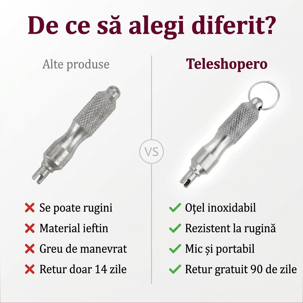 Cheie Miez Supapă Anvelopă
