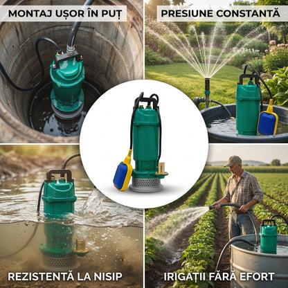 Pompă Submersibilă Irigații