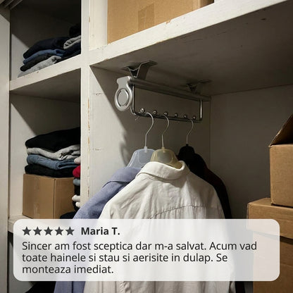 Suport Extensibil pentru Haine