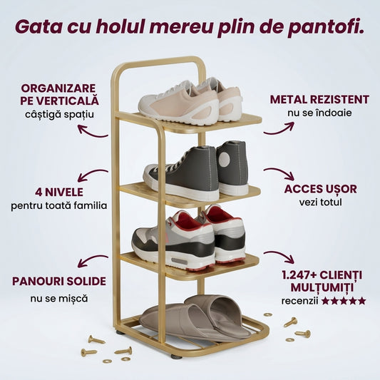 Suport Vertical Metalic Pantofi