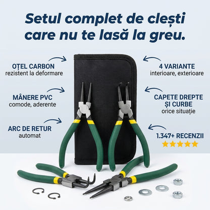 Set Clești Circlips Auto