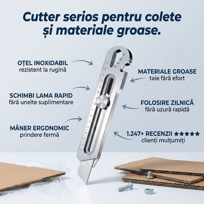 Cutter Multifuncțional Oțel Inoxidabil