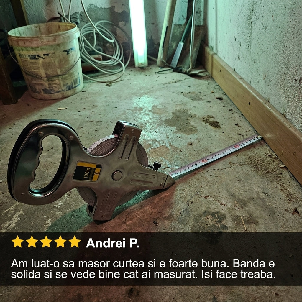 Ruletă Portabilă Din Oțel