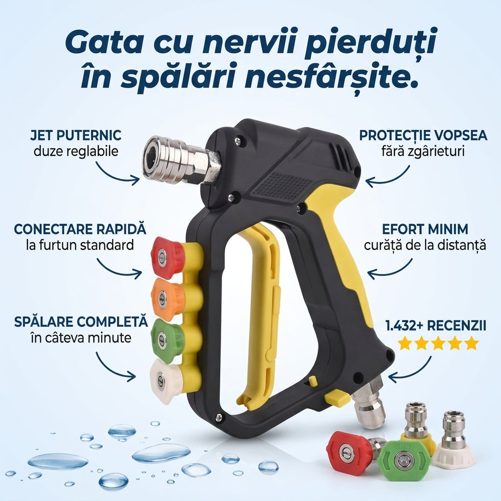 Pistol Spălare Cu Presiune