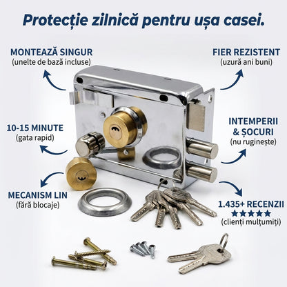 Lacăt Solid din Fier