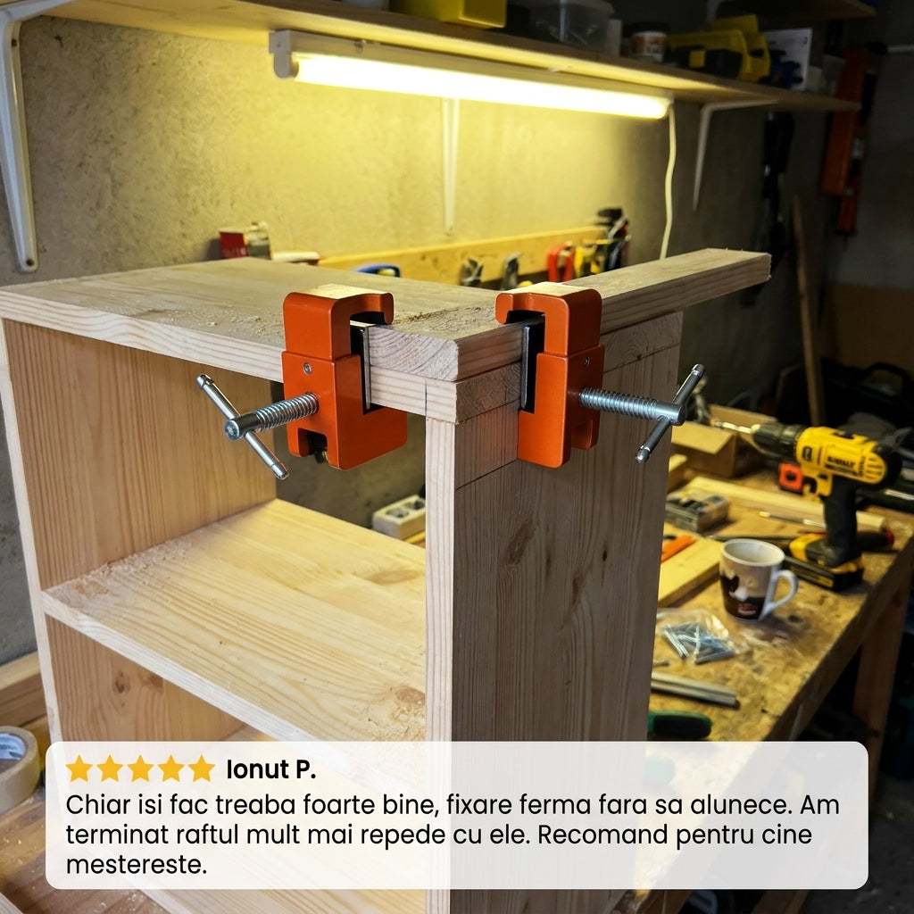 Clește Fixare Precizie Lemn