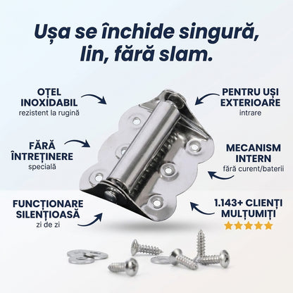 Balamale Auto-Închidere Inox