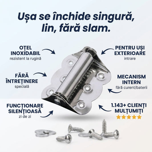 Balamale Auto-Închidere Inox