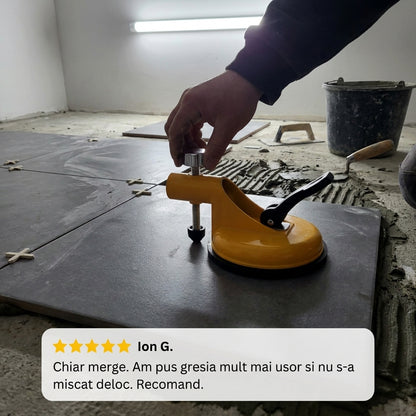 Nivelator cu Ventuză Puternică pentru Plăci Pardoseală