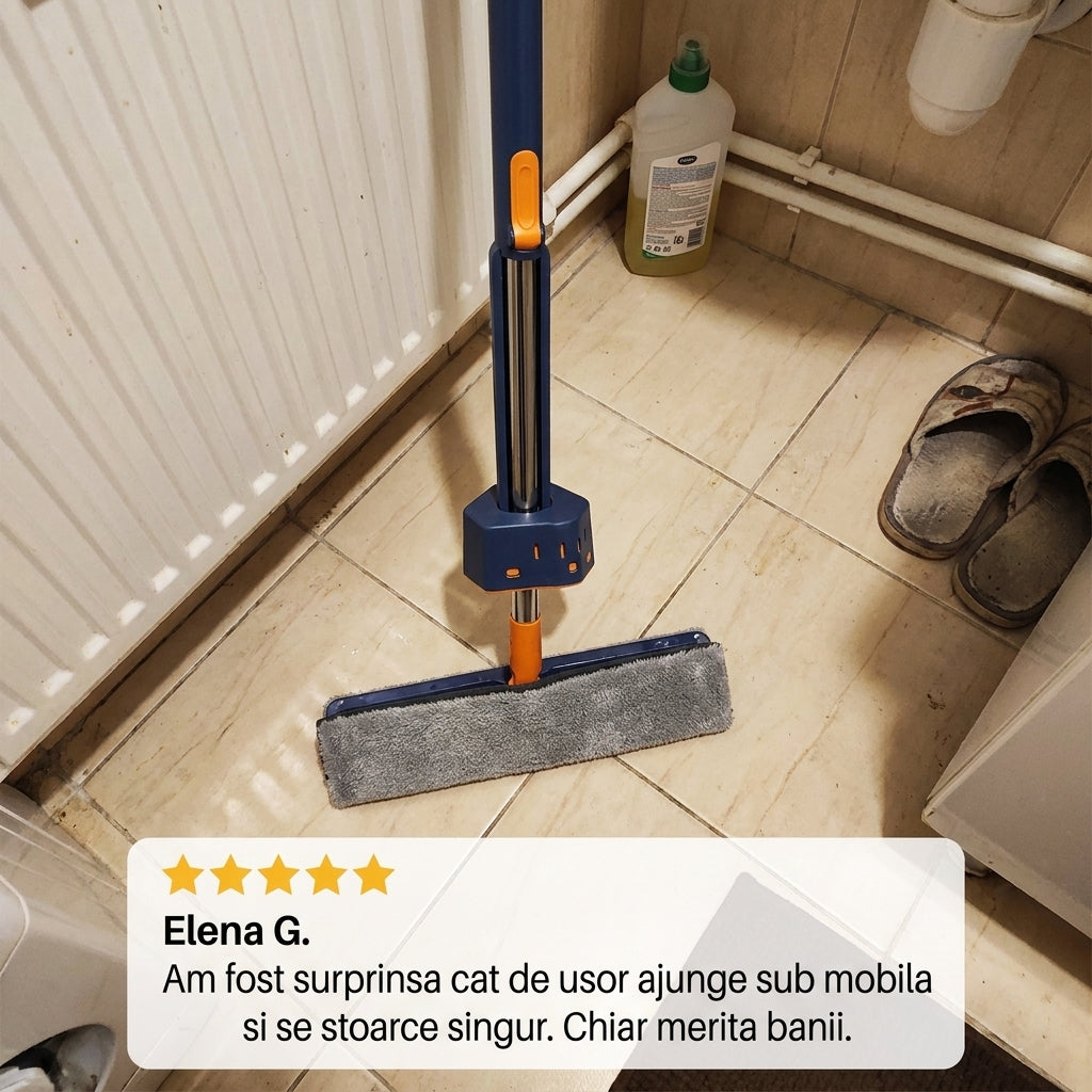 Mop Triunghiular Auto-Spălare