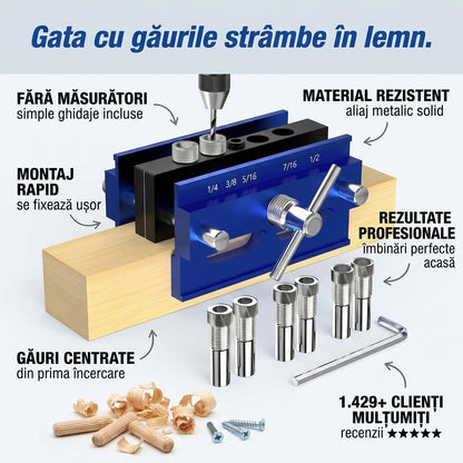 Trusă Jig Centrare Lemn