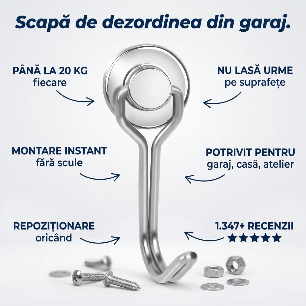 Cârlige Magnetice Extra-Puternice
