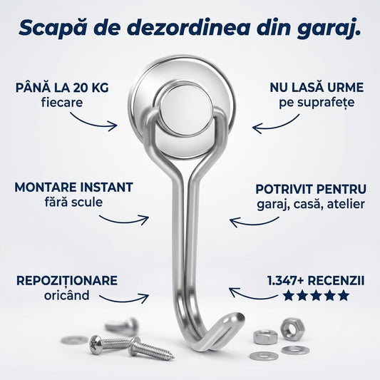 Cârlige Magnetice Extra-Puternice