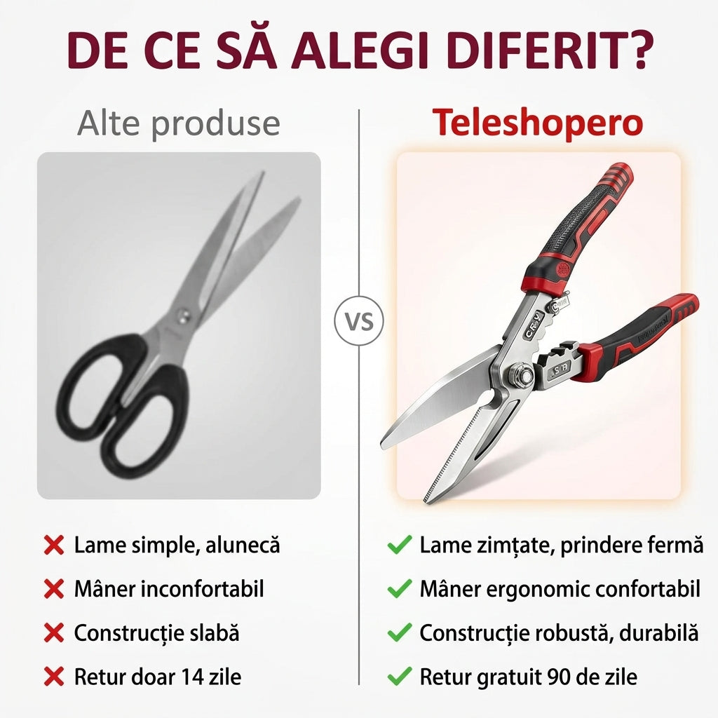 Foarfecă Industrială de Tăiere