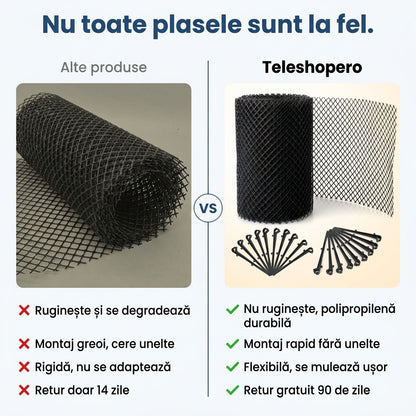 Plasă Protecție Jgheab