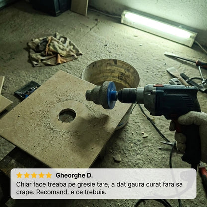 Burghiu Diamantat Gresie Porțelan