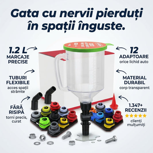 Trusă pâlnii măsurare auto